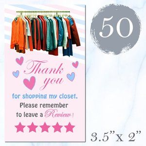 50 Thank You Cards